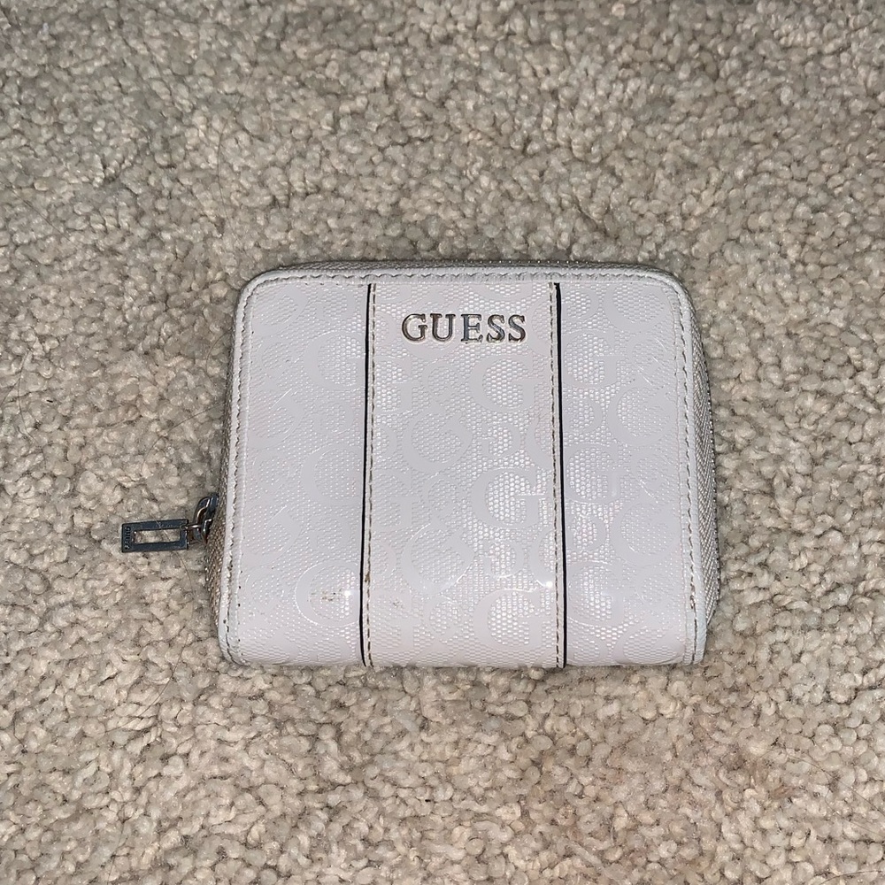 White Guess Wallet